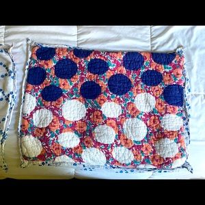 Anthropologie queen sham set